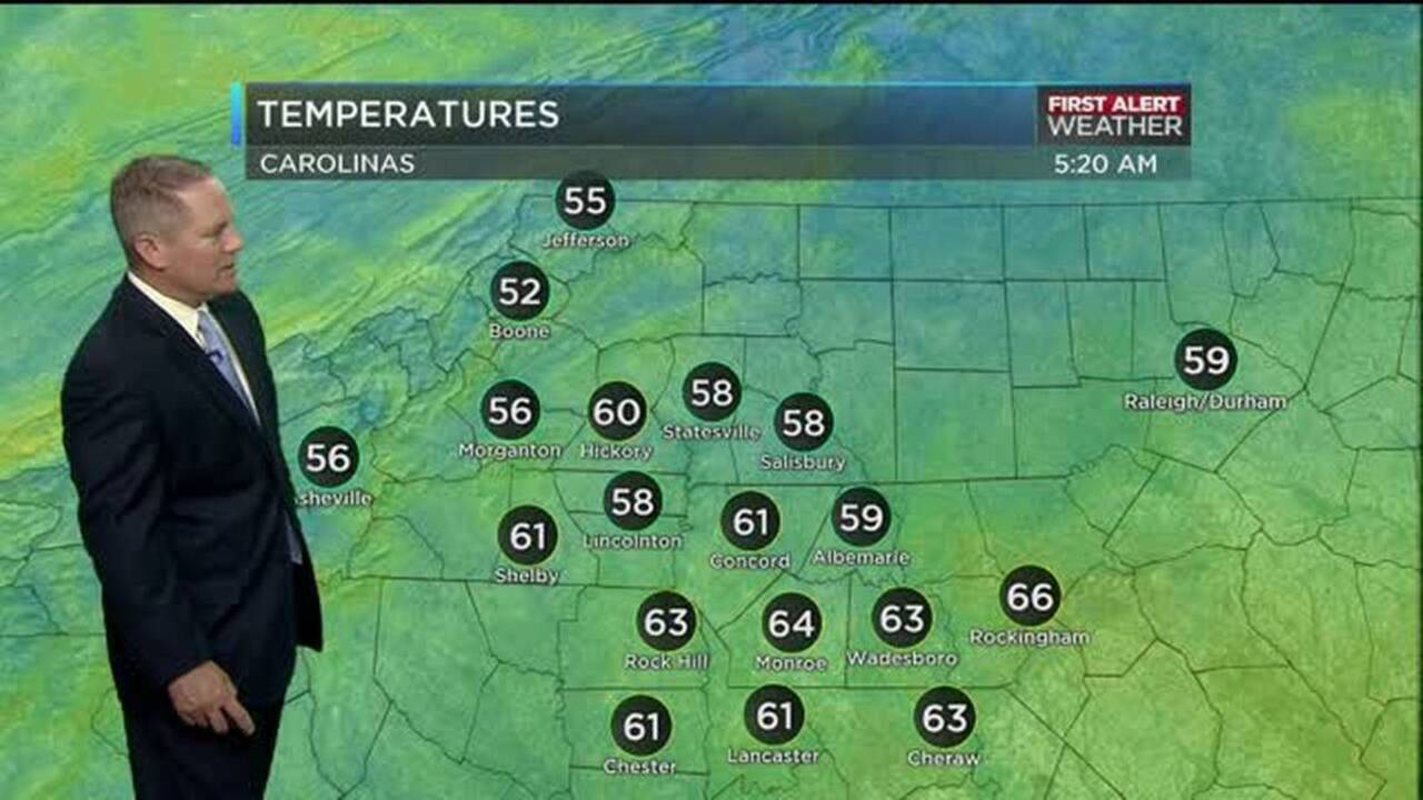 WBTV First Alert Weather forecast for 05.09.16