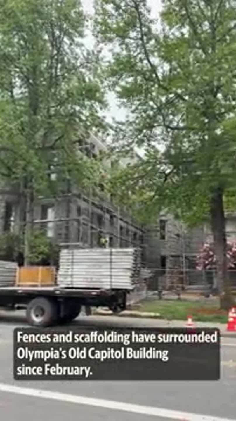 What’s going on with Olympia’s Old Capitol Building?