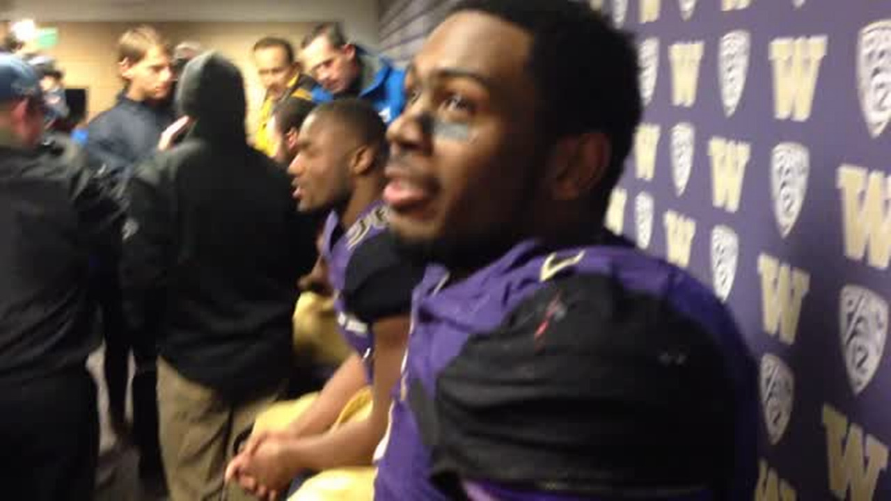VIDEO: Keishawn Bierria talks about Apple Cup win