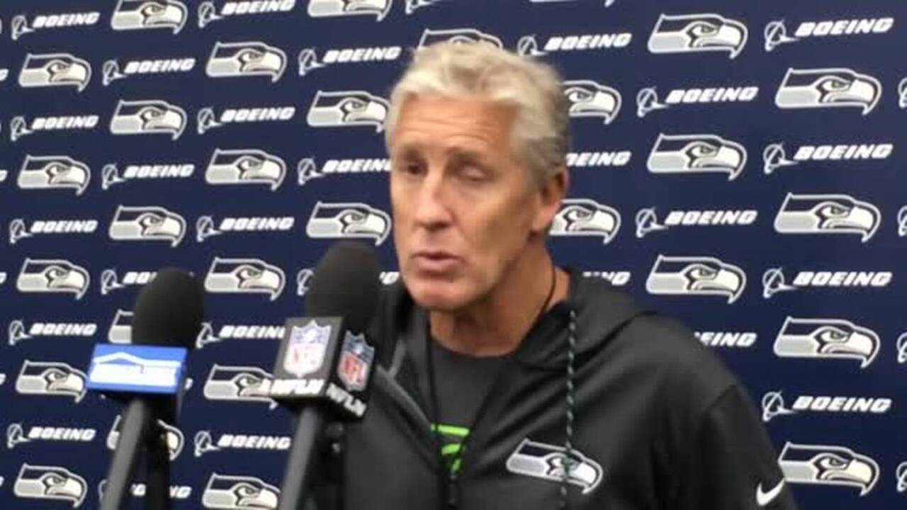Pete Carroll on Seahawks injuries