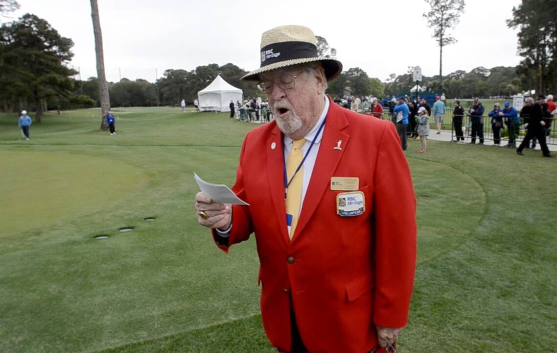 RBC Heritage announcer recalls a couple of memorable flubs