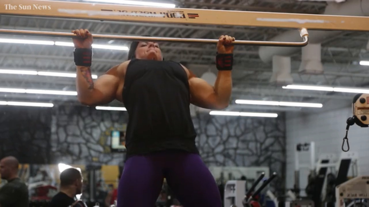 Two of the strongest people in the world live in Myrtle Beach. And they're married