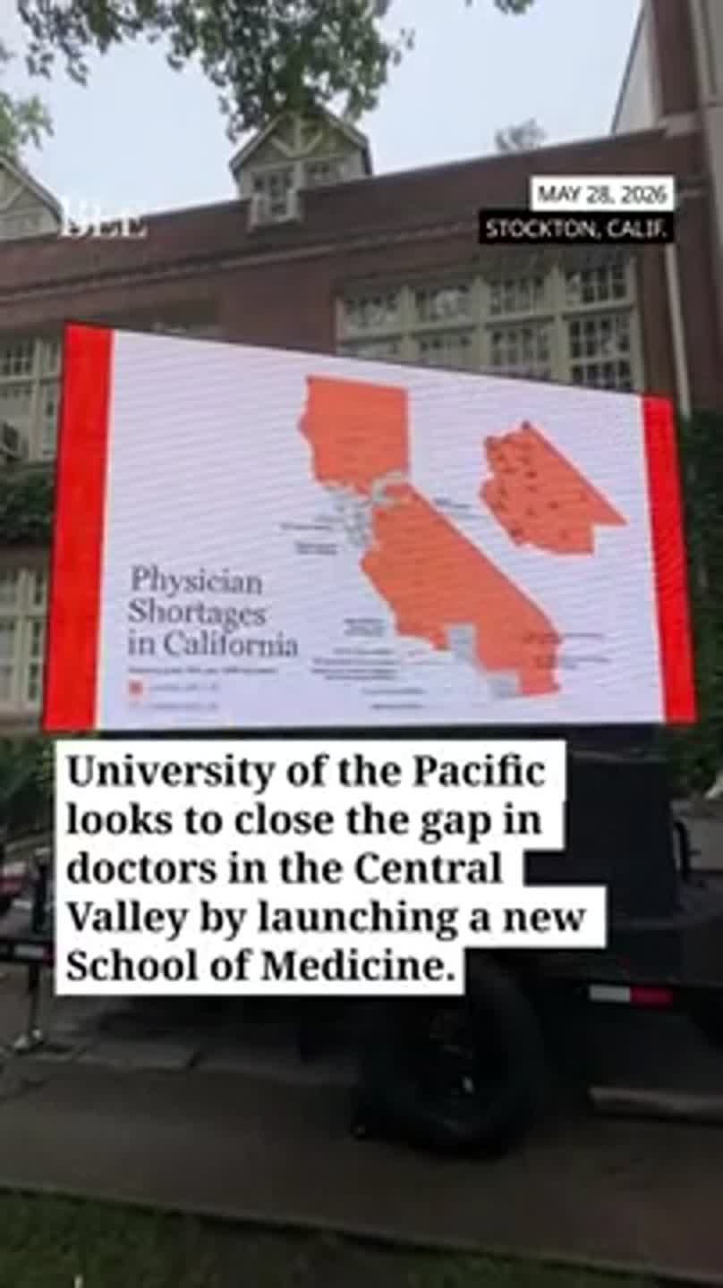 A new Central Valley medical school was just announced. See where