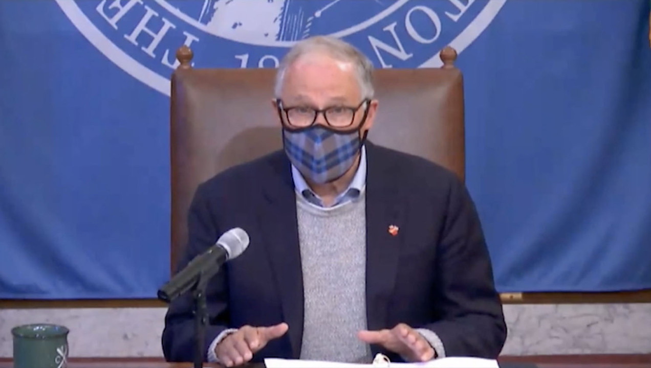 Watch: Washington state Gov. Jay Inslee’s COVID-19 update Thursday
