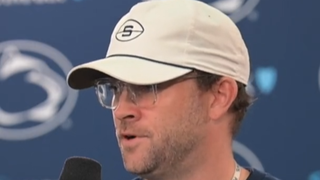 PSU offensive coordinator Taylor Mouser on play calling in Wisconsin loss