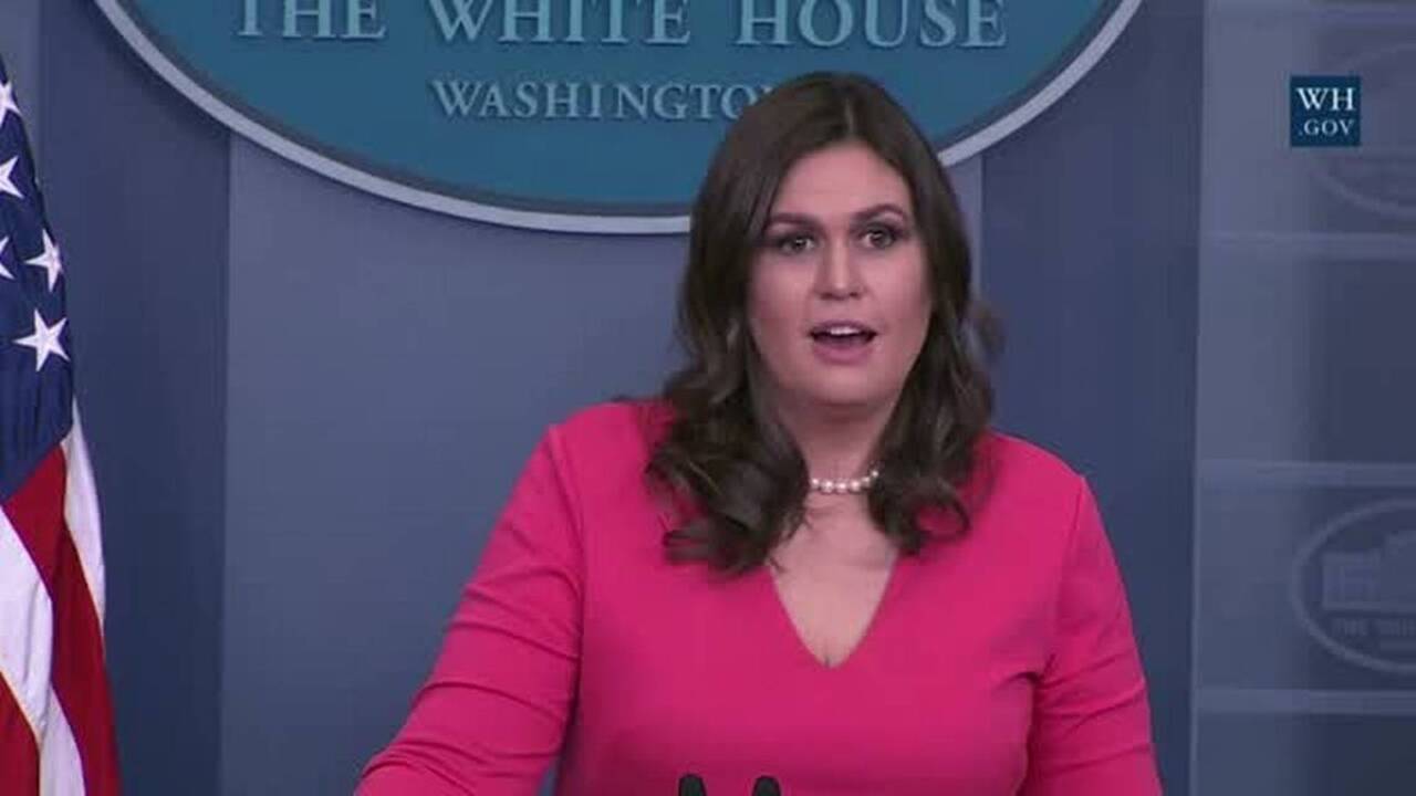 Ms. Sanders, I’m thankful that Trump wasn’t president when I came to this country