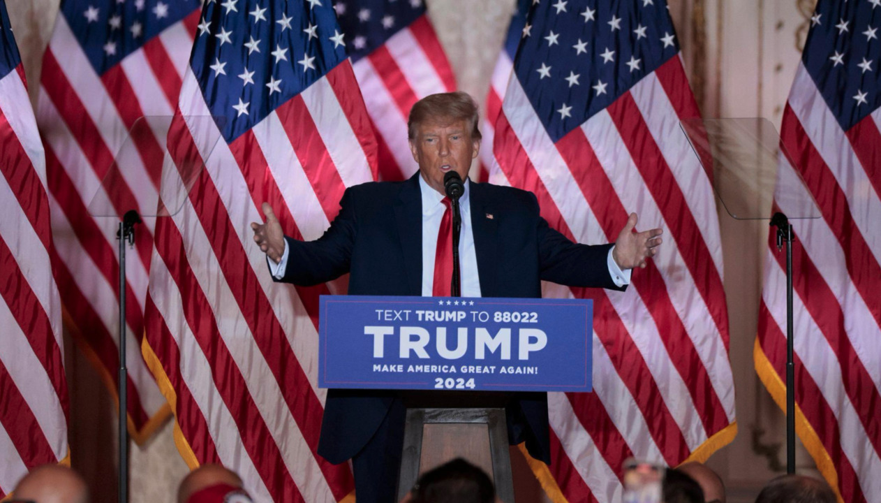 Watch: Donald Trump announces he’ll run for president again in 2024