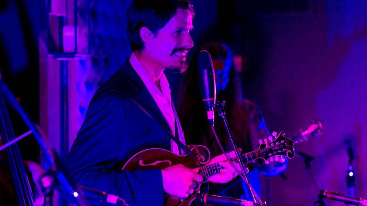 Chris Henry and The Hardcore Grass perform at The Architect during the IBMA Bluegrass Ramble