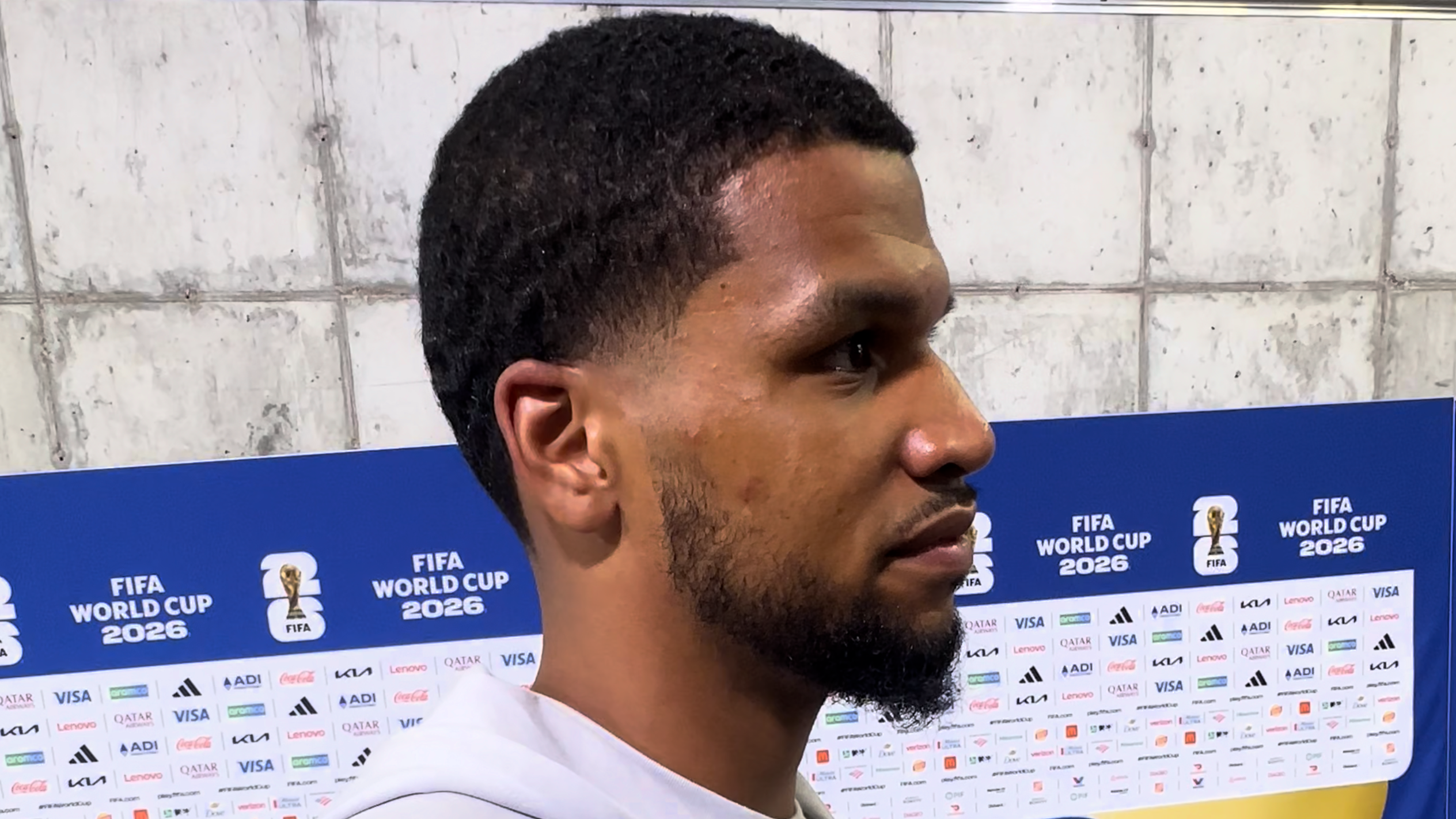 Curaçao's Roshon van Eijma on tying Ecuador 0-0 in World Cup