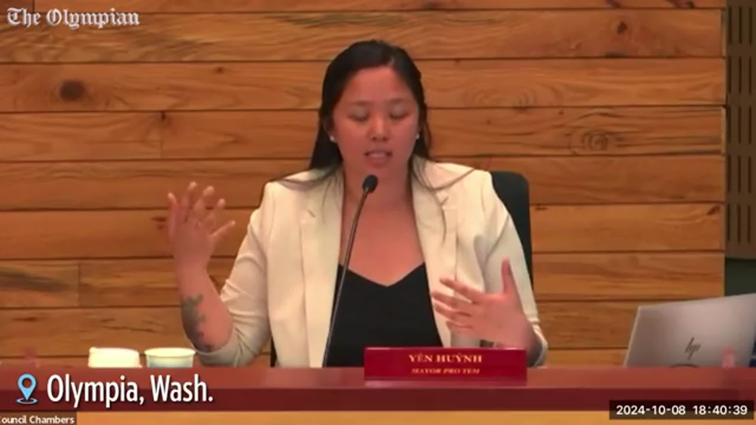 Olympia City Council votes to oppose energy initiatives on WA ballot, curb misinformation