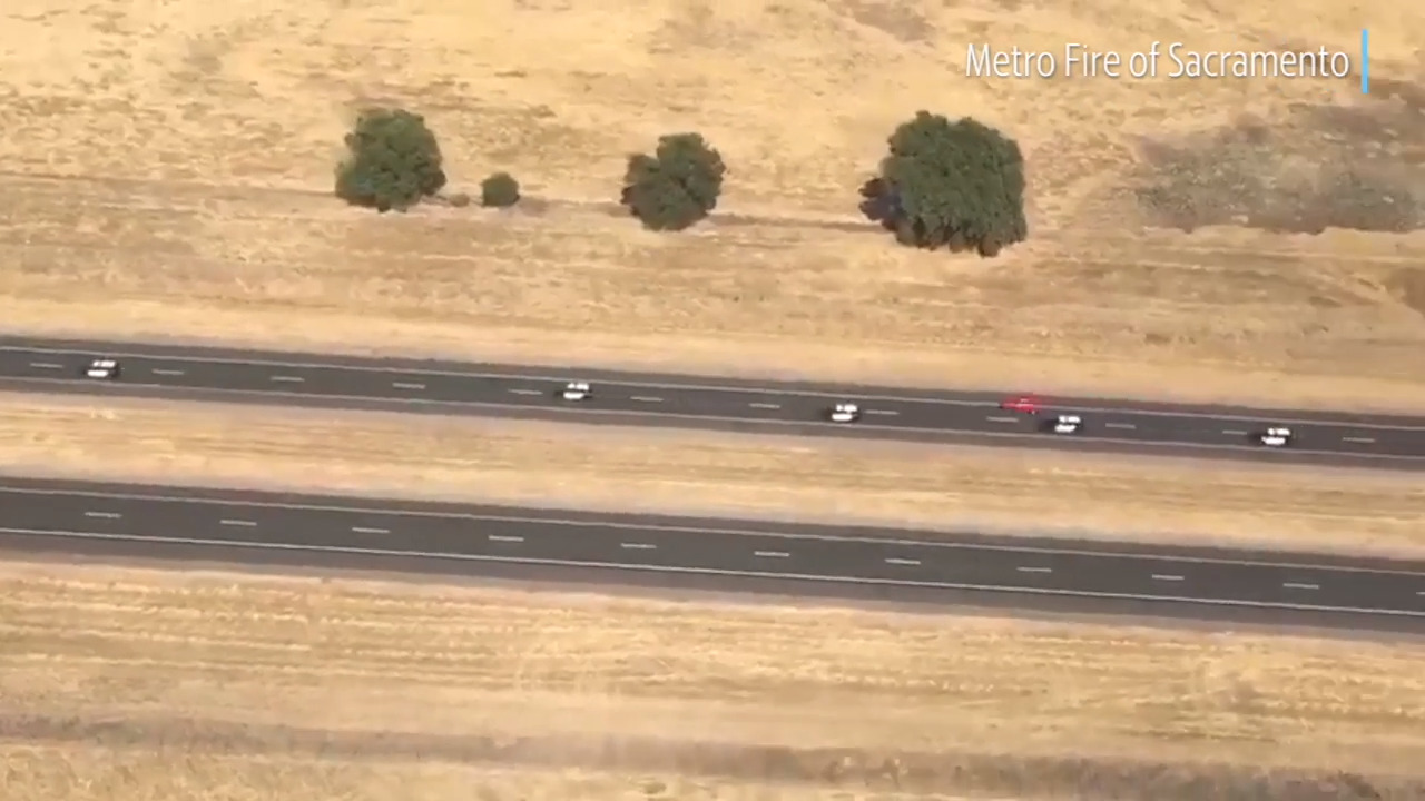 Here’s a new look at wild chase after Metro Fire truck is stolen