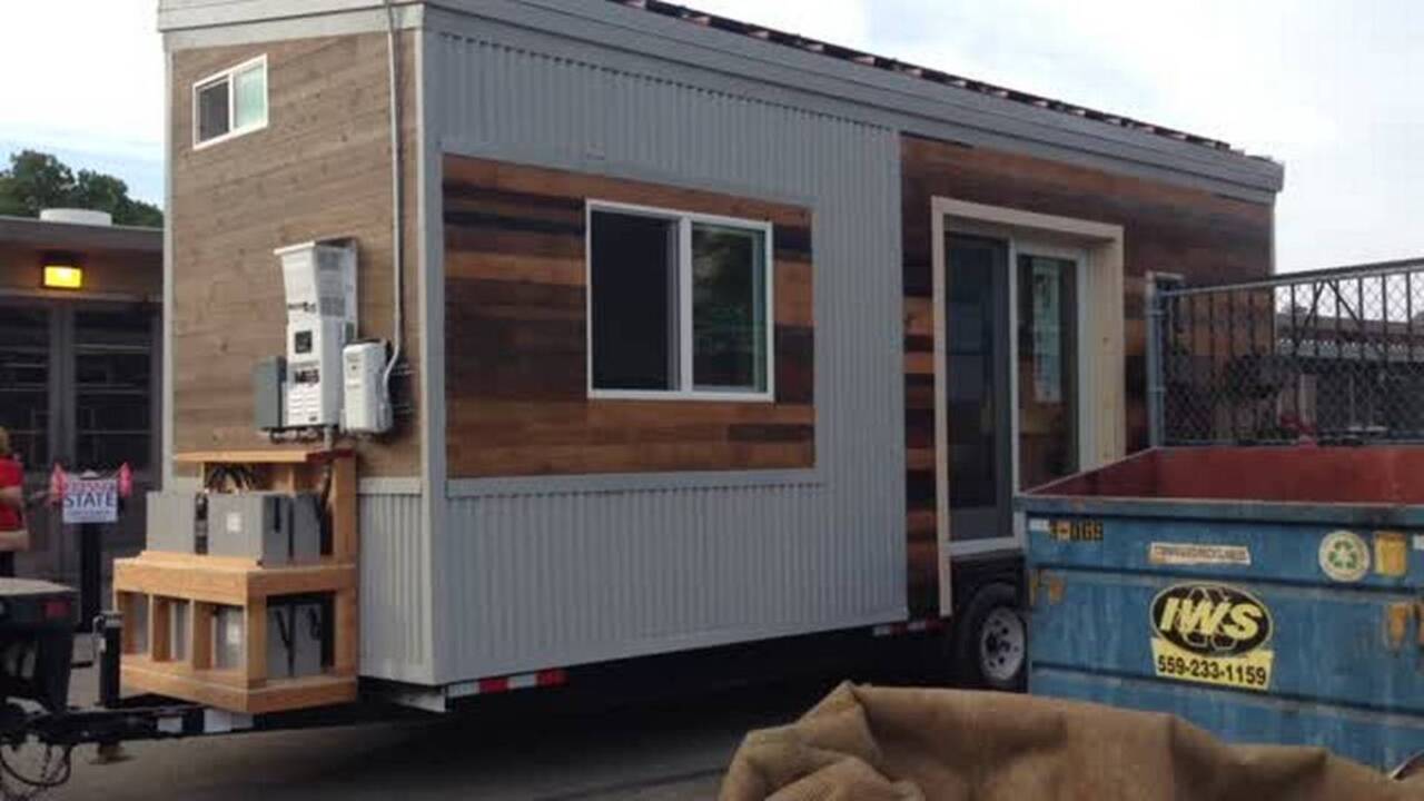 Fresno State releases tiny house for competition in Sacramento