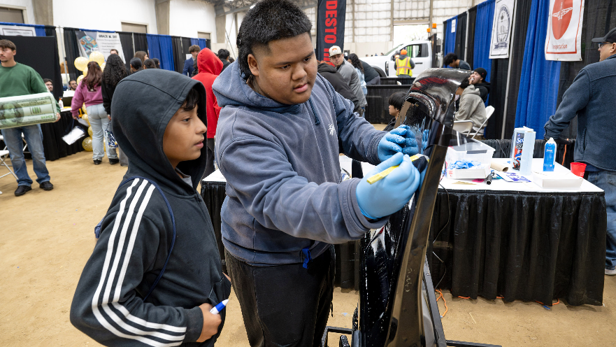 Modesto CTE fair highlights careers in trades, health care and more