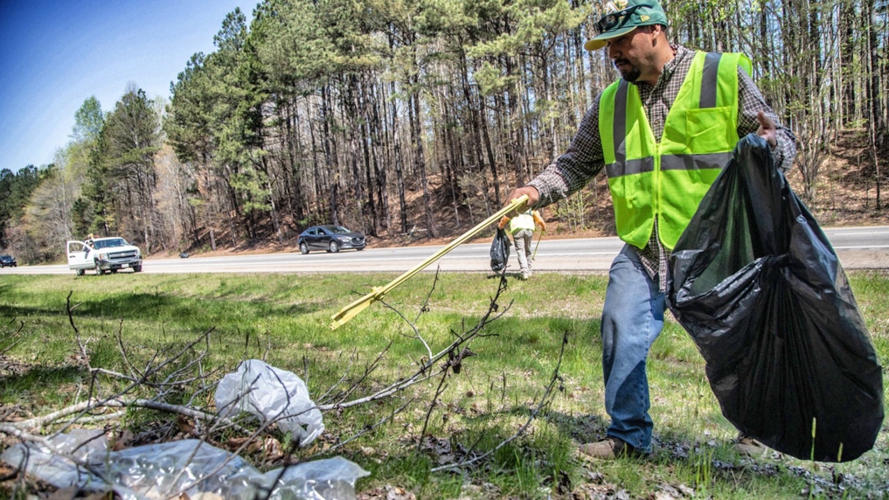 Our roads are a trashy mess. The state is trying a new way to fix them.