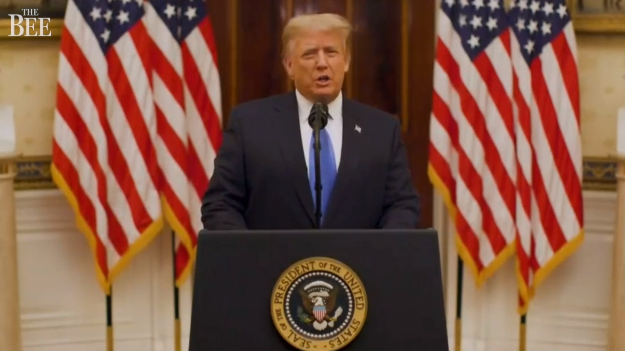 Trump wishes next administration ‘luck,’ without mentioning Biden by name