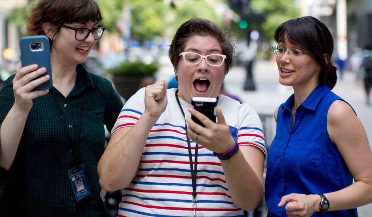 Pokemon Go players fill downtown Raleigh   