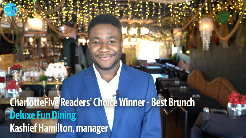Video: CharlotteFive Readers’ Choice Best Brunch winner, Deluxe Fun Dining