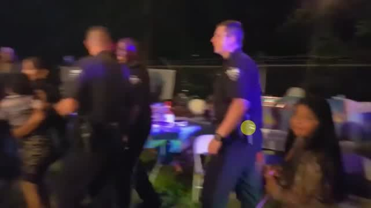 York police didn’t stop the party. They joined, and danced, in video gone viral