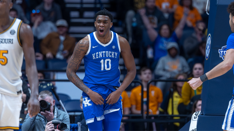 Slideshow: Kentucky men’s basketball beats Missouri at SEC tourney