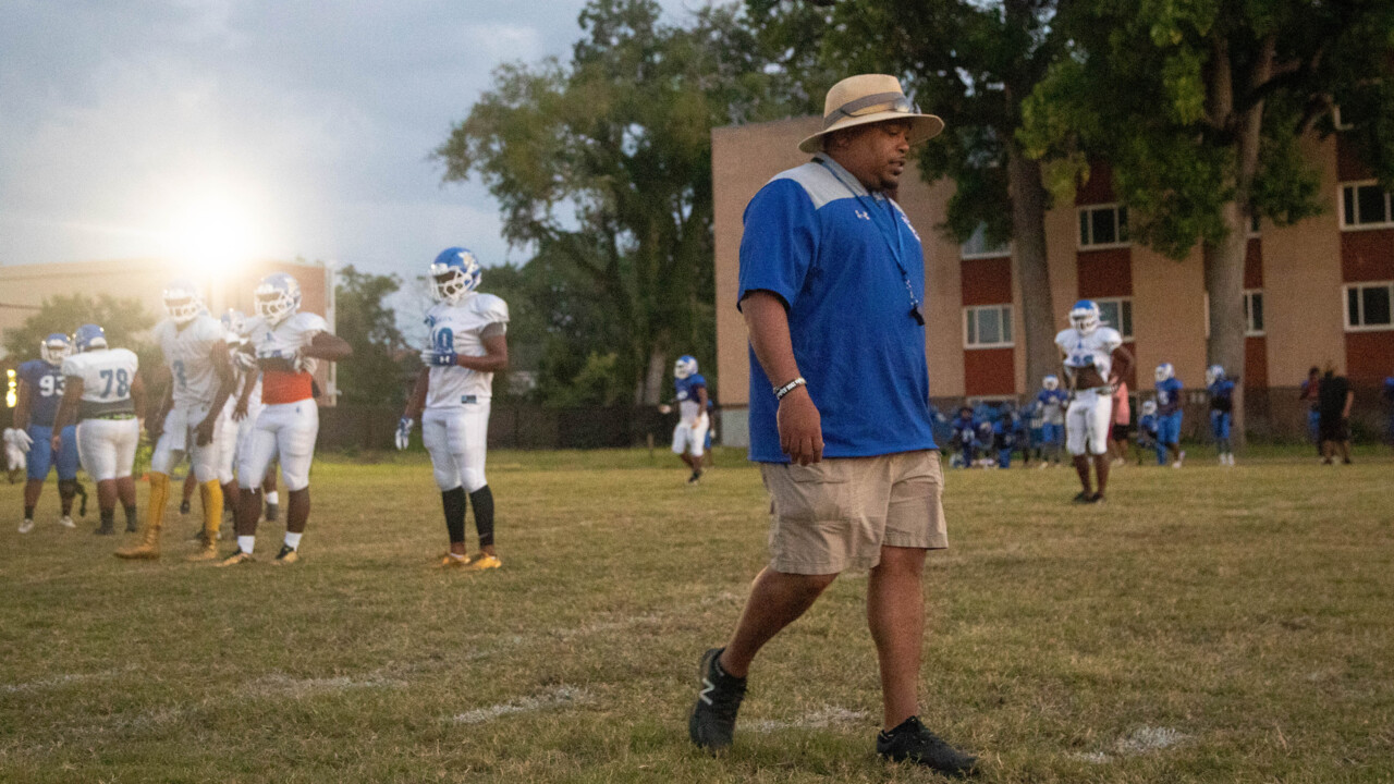 Allen University football team tackles adversity in inaugural season