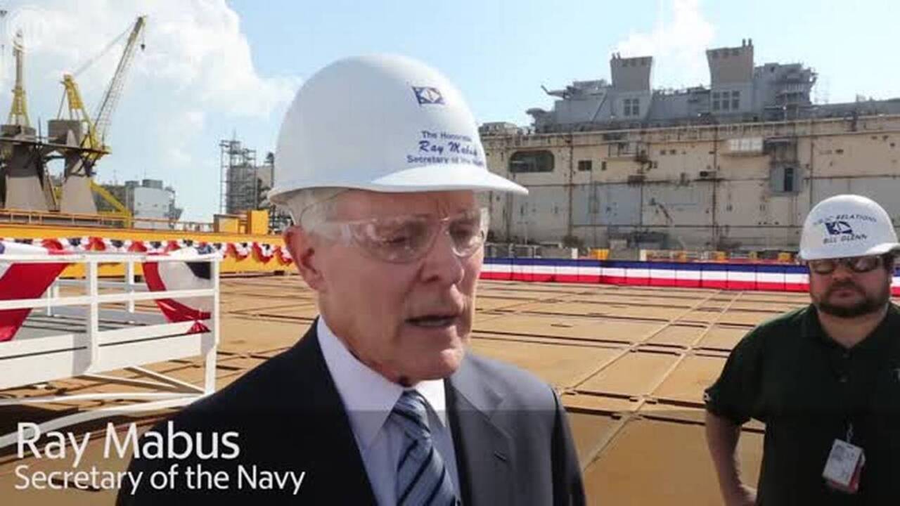 Mabus credits America’s shipbuilders for a better Navy