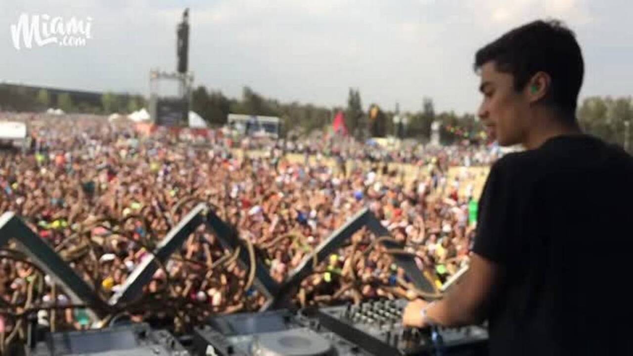 It's Ultra Music Festival and this DJ is hosting a Haitian block party in Little Haiti