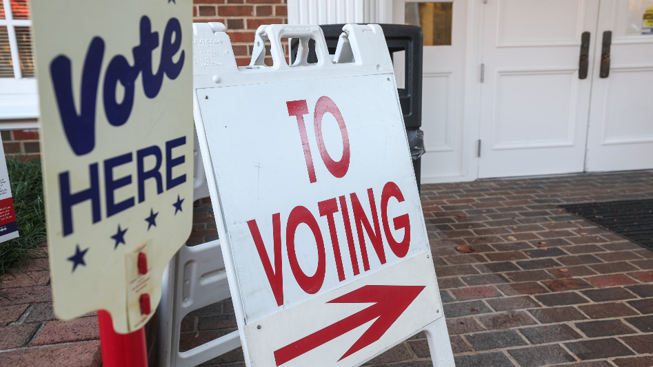 High voter turnout reported at Precinct 107 for primary election
