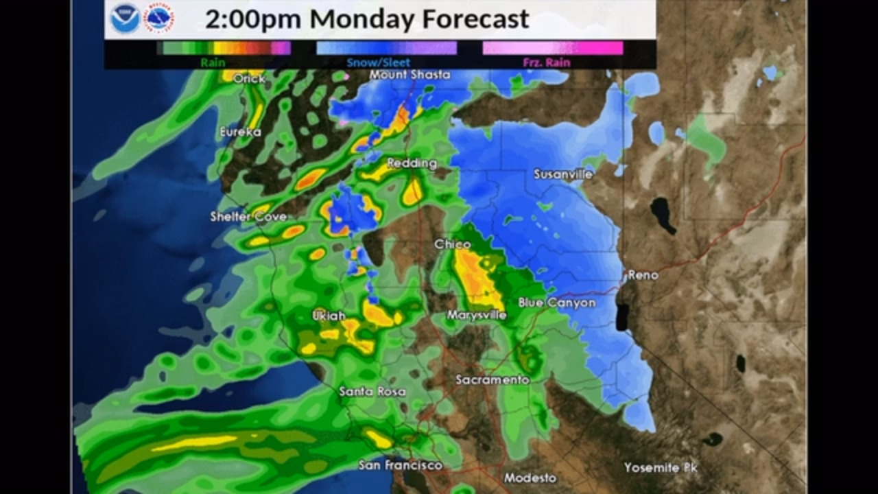 Sacramento area weather forecast: Hour by hour, how today's rain and ...