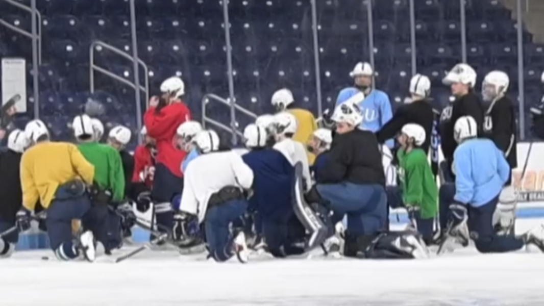 Penn State club hockey prepares for game in Beaver Stadium