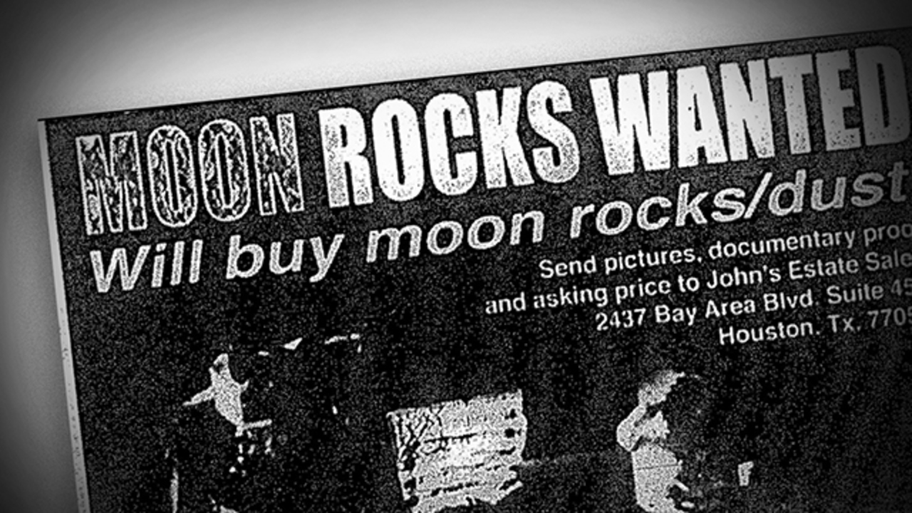 Perot gave $5M to first NASA sting operation to recover a moon rock. That’s not the whole story.