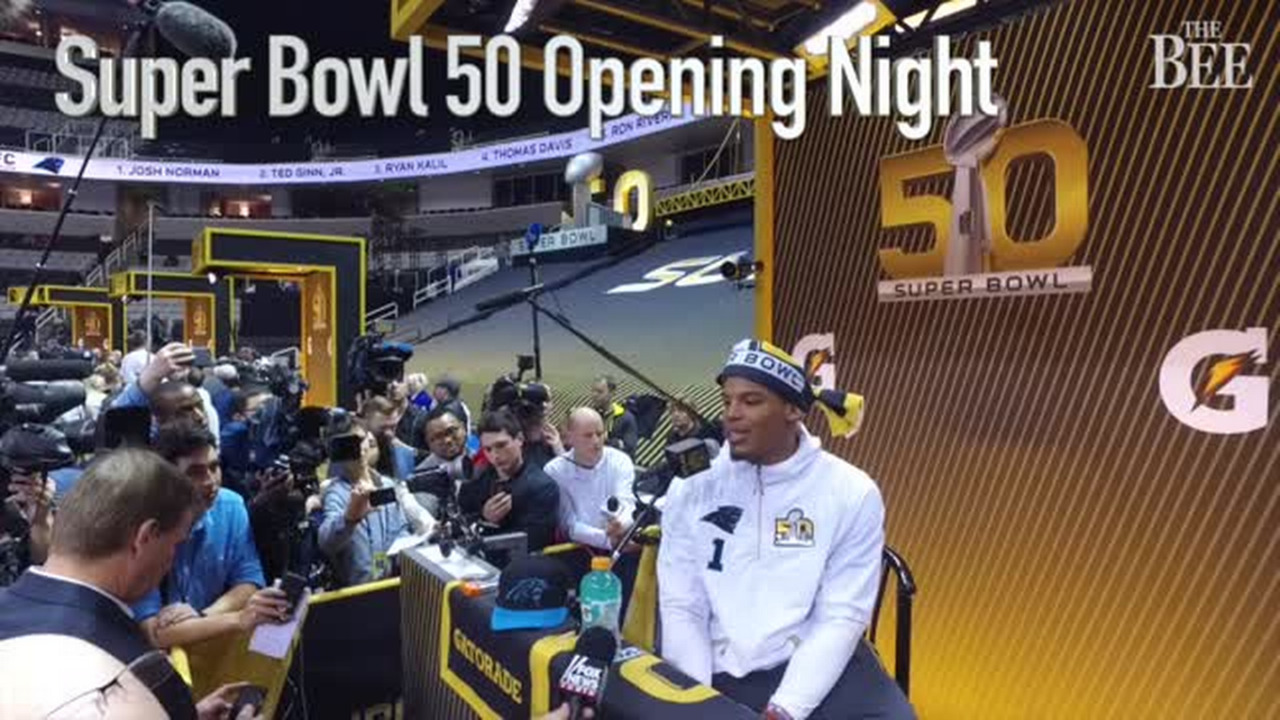Video: Carolina quarterback Cam Newton on dreams come true and dabbin'