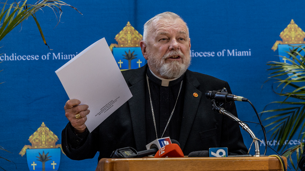 Cancellation of contract with Catholic Charities relief group sparks outcry