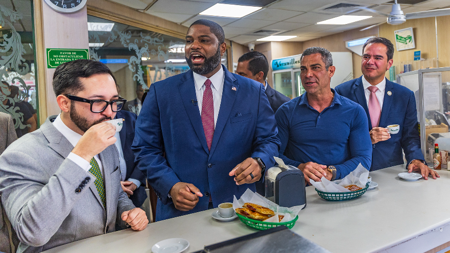 Byron Donalds calls for end to Cuban regime during Miami campaign stop