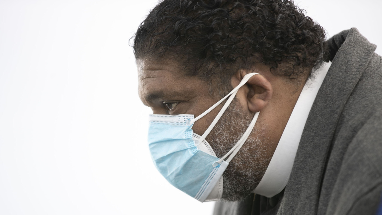 Rev. William Barber: ’Show up and be vaccinated’