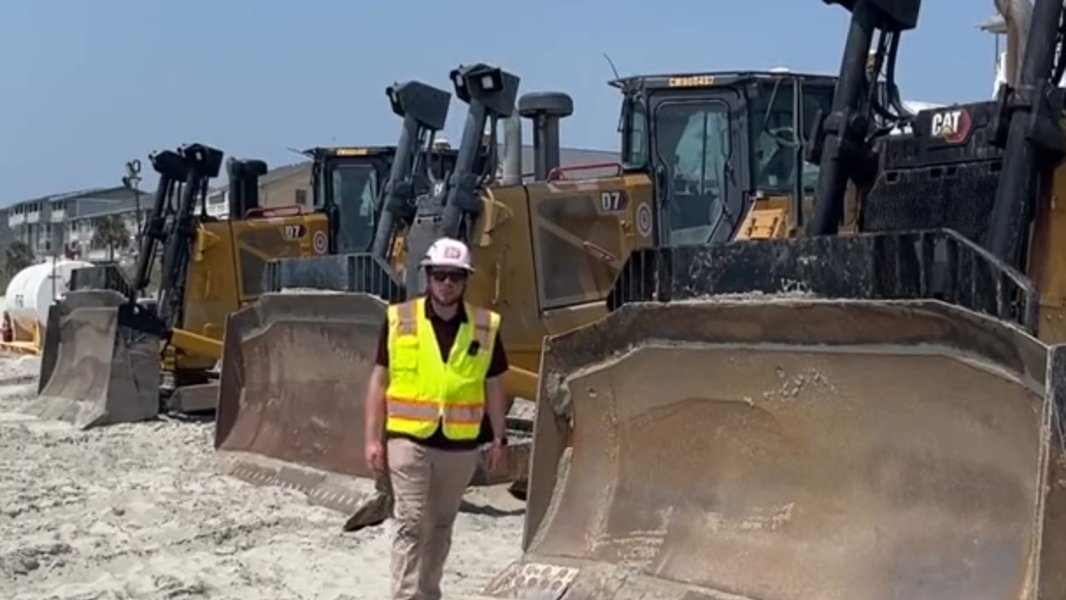 Grand Strand Beach Renourishment update from USACE