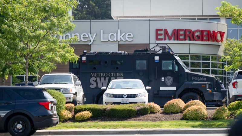 Law enforcement deals with security incident at Bonney Lake emergency room