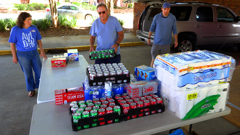 Meet Asheville, NC resident in Columbus to collect donations for Hurricane Helene victims..