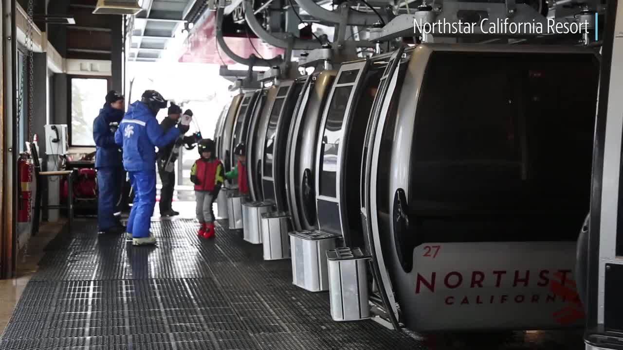 Here’s a look at skiers enjoying Lake Tahoe resort after 18 inches of snow over Thanksgiving