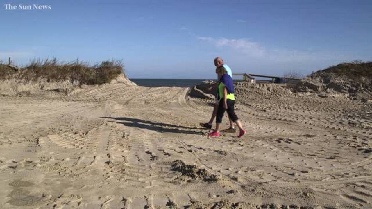 Residents dig out South Carolina island after Hurricane Matthew