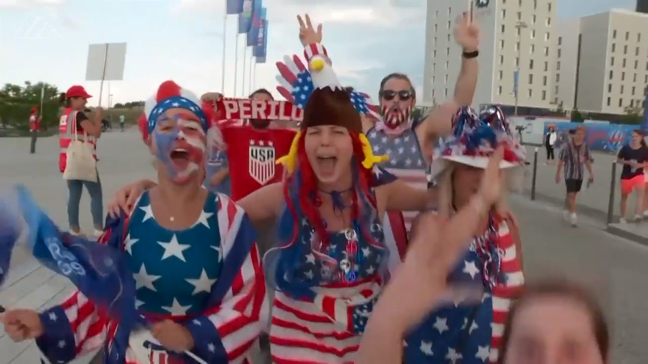 USWNT fans leave victorious after World Cup win