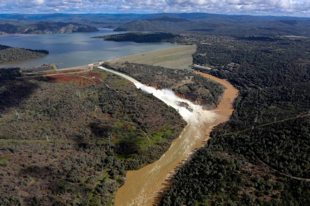 We’re the enemy, so we risk floods and danger zones to bring you the news