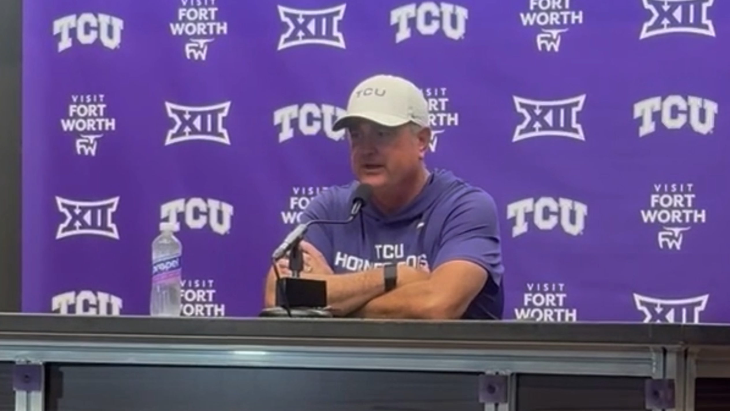 TCU coach expecting a hostile environment in Big 12 opener at UCF