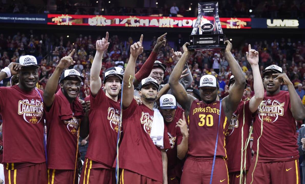 Iowa State players celebrate: 'This is just the beginning. They doubted us since day one'