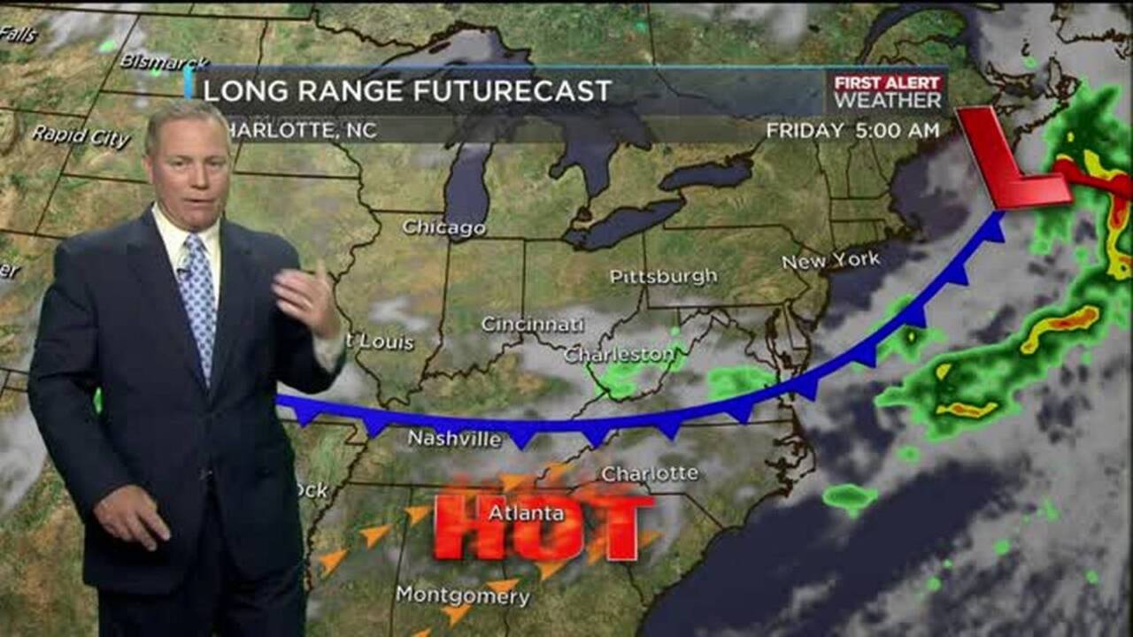 WBTV First Alert Weather forecast for 06.22.16