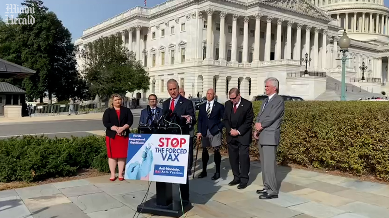 ‘I’m so proud of the governor.’ FL Republicans back DeSantis’ anti-vaccine mandate push
