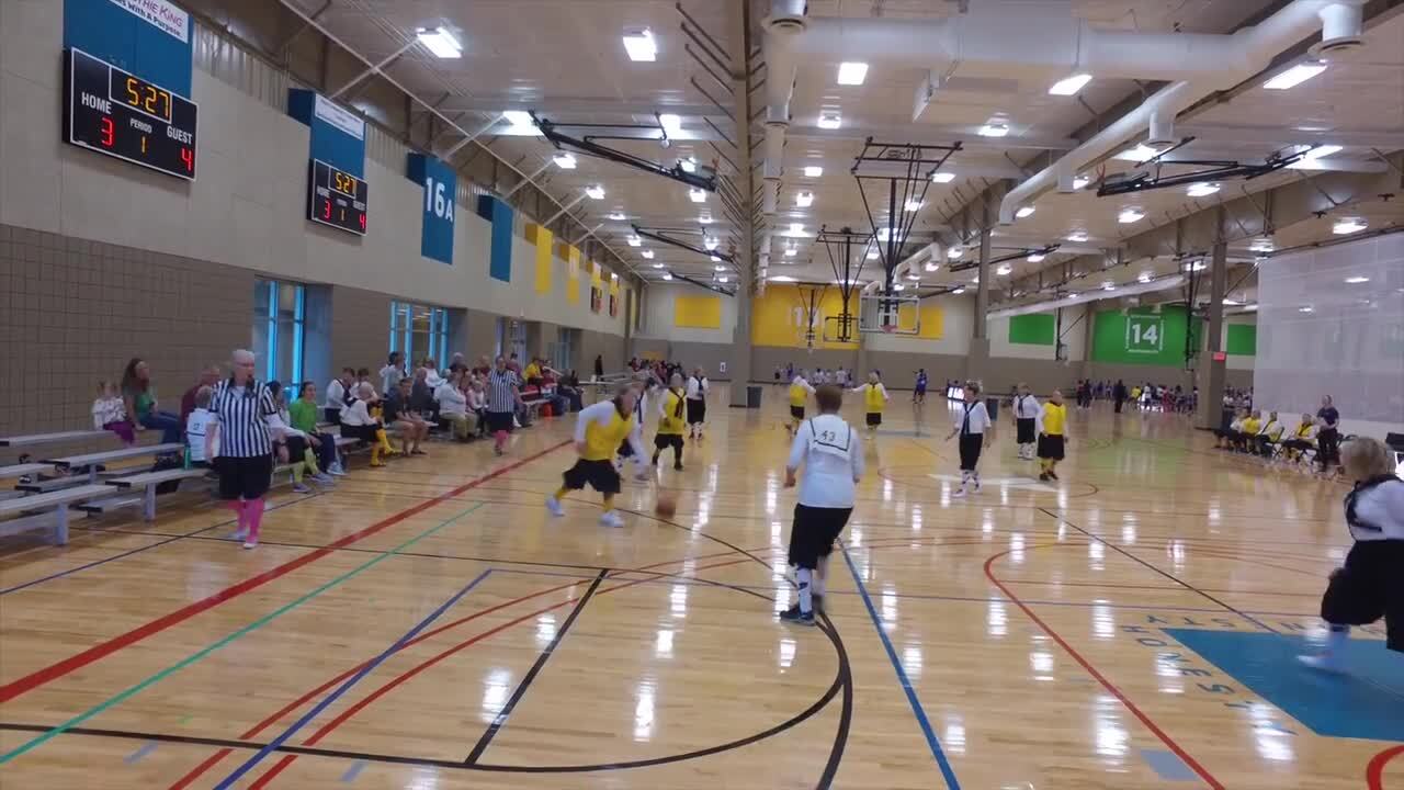 A day at the Granny Basketball League
