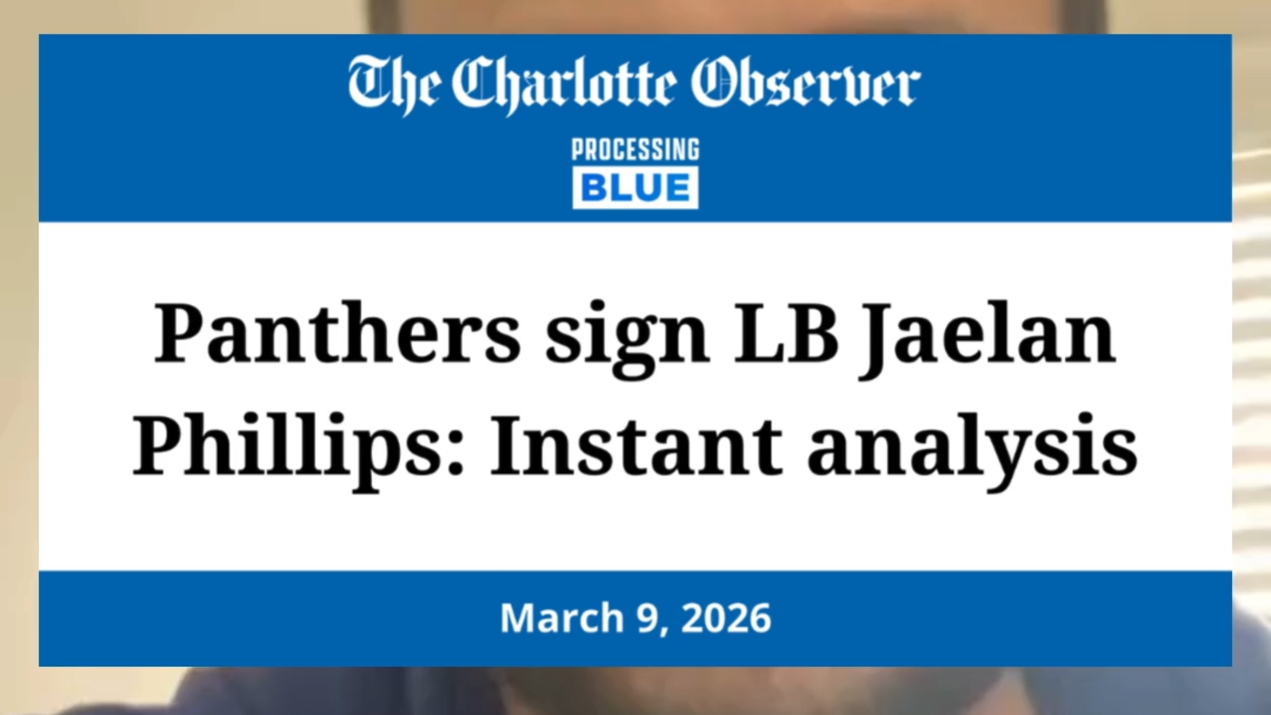 Panthers agree to terms with Jaelan Phillips: Immediate analysis