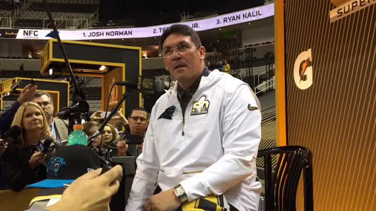 Ron Rivera on Carolina Panthers' ascension
