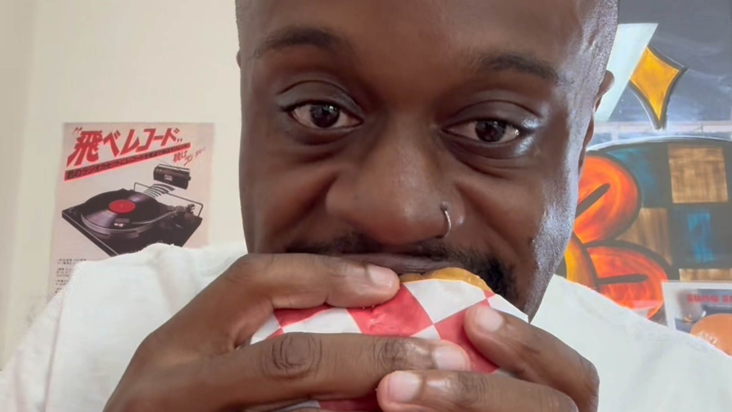 A burger made with a doughnut? Here's what it's like