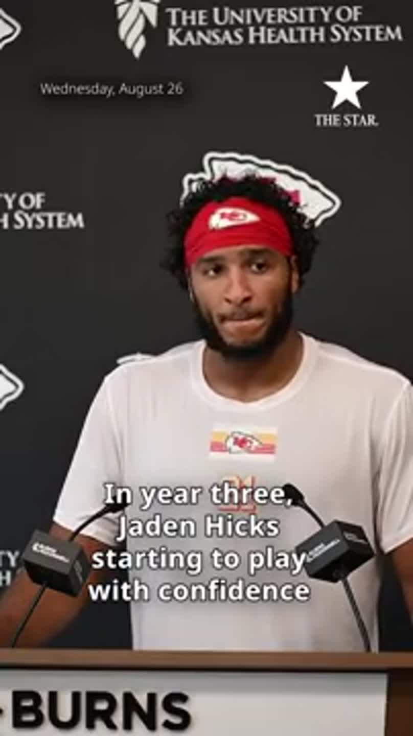 Jaden Hicks on playing with confidence going into the regular season